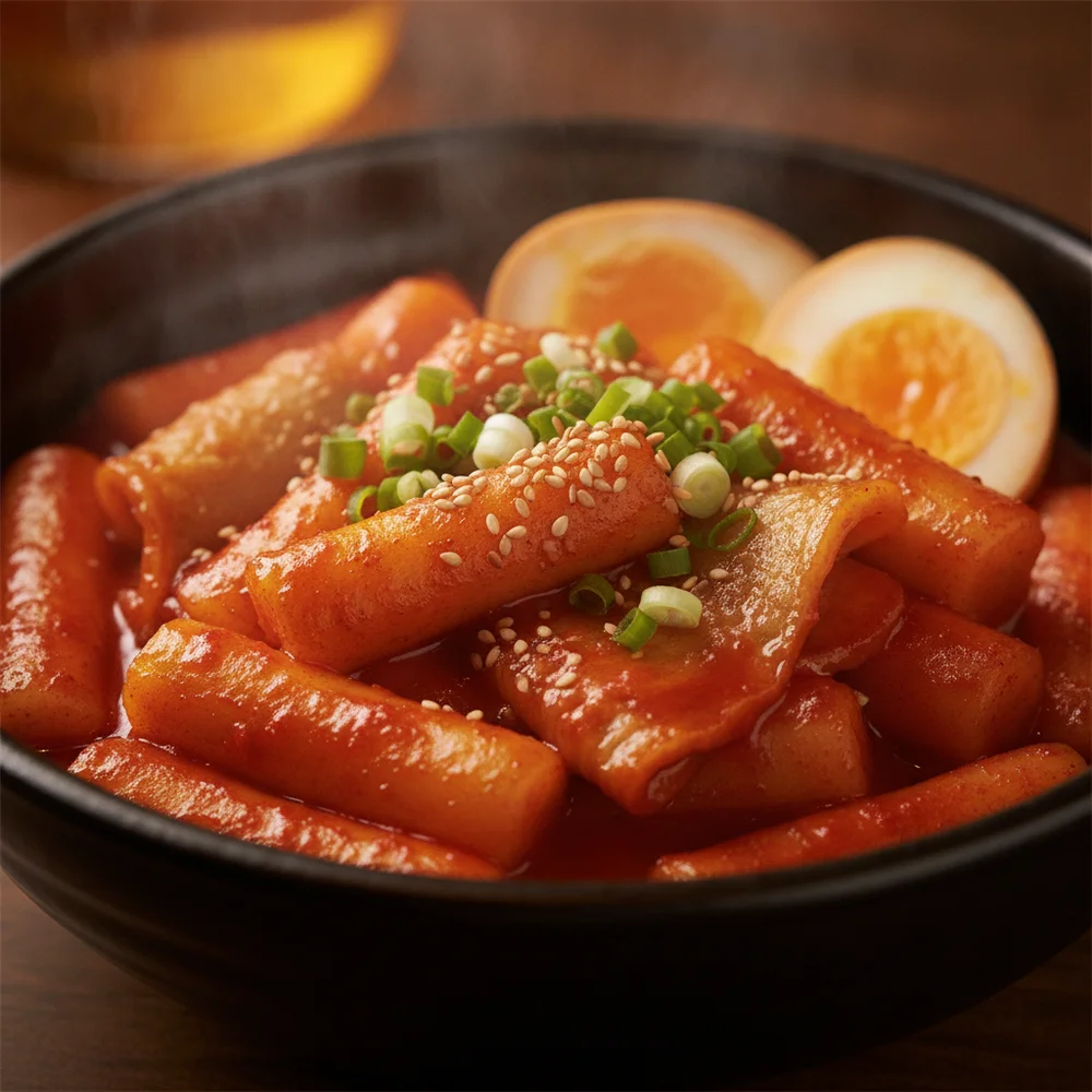 Tteokbokki bánh gạo cay